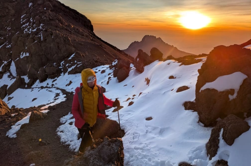 7 Days Machame Route Kilimanjaro Climbing in July